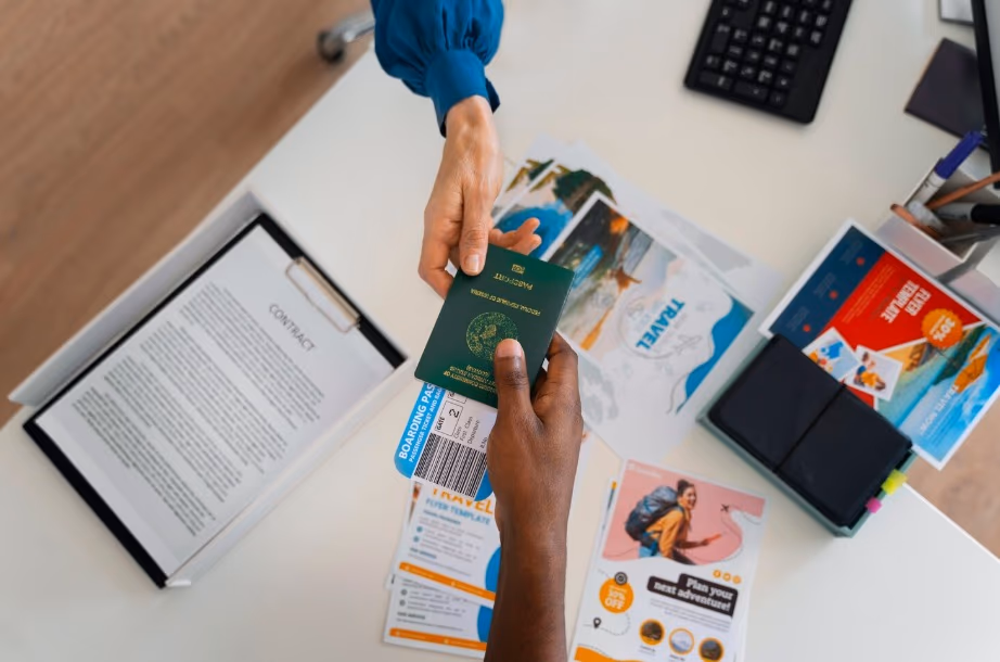 Entretien d'accompagnement avec documents pour préparer un projet international